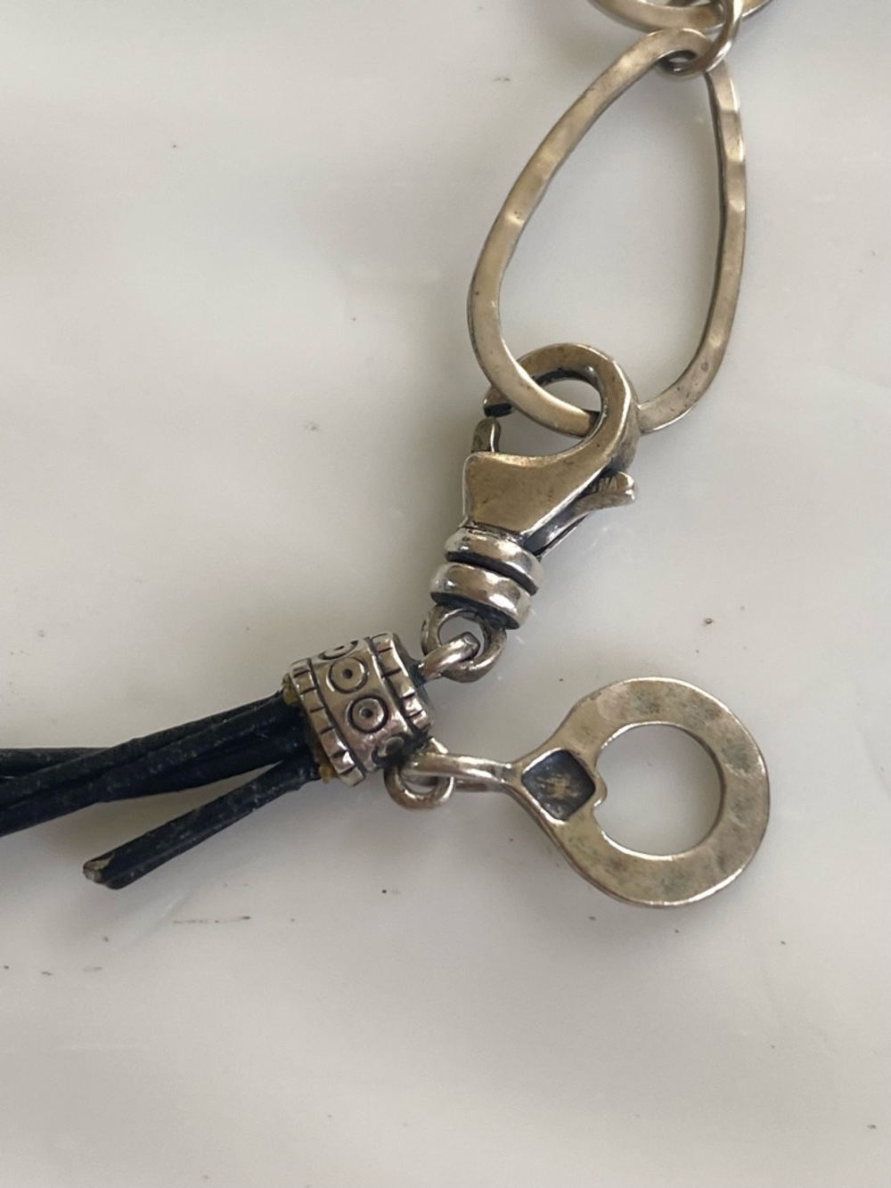 Silpada Boho Charm Black Cord Bracelet
B2476 fits up to 8.5 inches - Picture 5 of 7